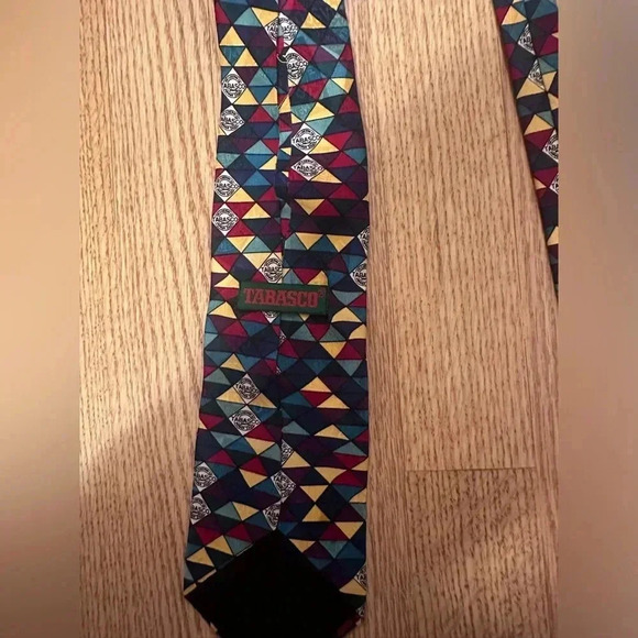 Tabasco Patterned Men’s Neck Tie - Picture 1 of 6